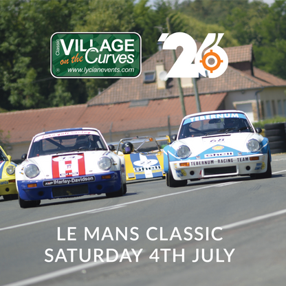 Village On The Curves – Le Mans Classic 2026 BBQ – Porsche Club