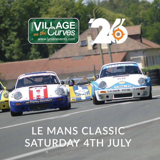 Village On The Curves – Le Mans Classic 2026 BBQ – Porsche Club