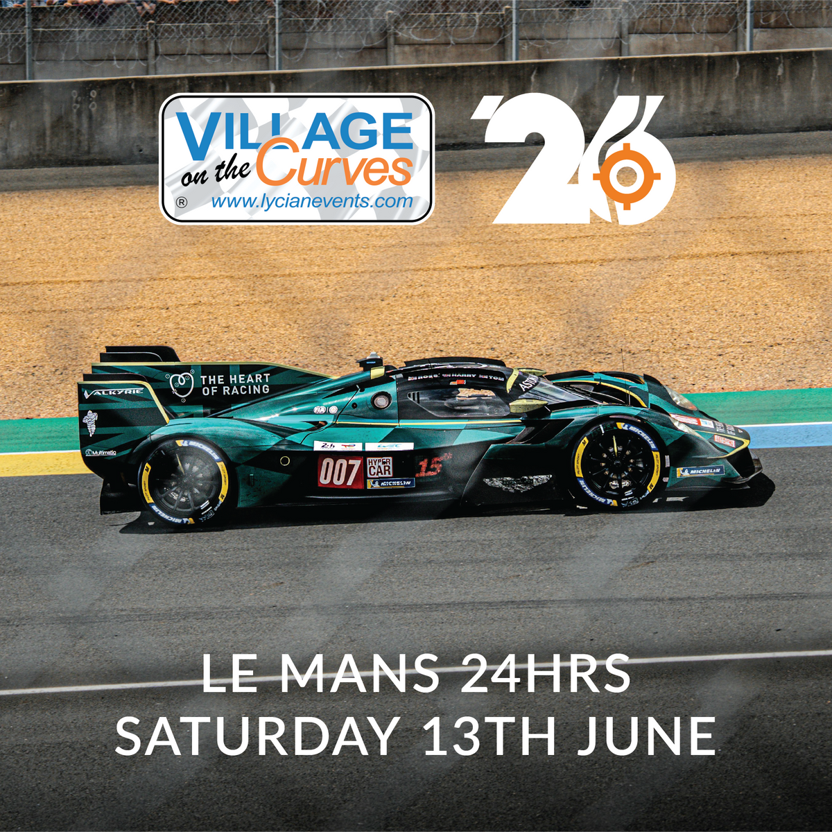 Village On The Curves – Le Mans 24hrs 2026 BBQ – Aston Martin