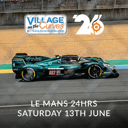Village On The Curves – Le Mans 24hrs 2026 BBQ – Aston Martin