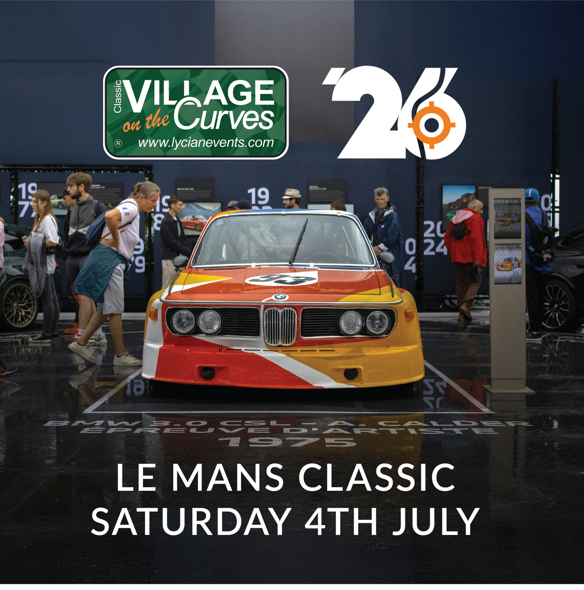 Village On The Curves – Le Mans Classic 2026 BBQ – BMW Club