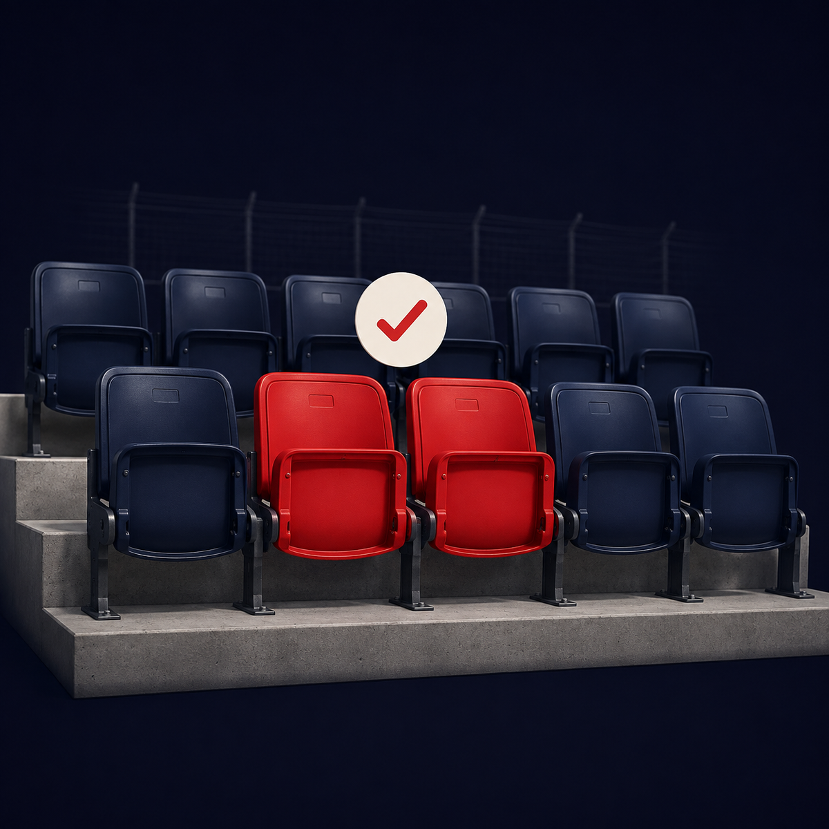 Hand-Picked Grandstand Seats